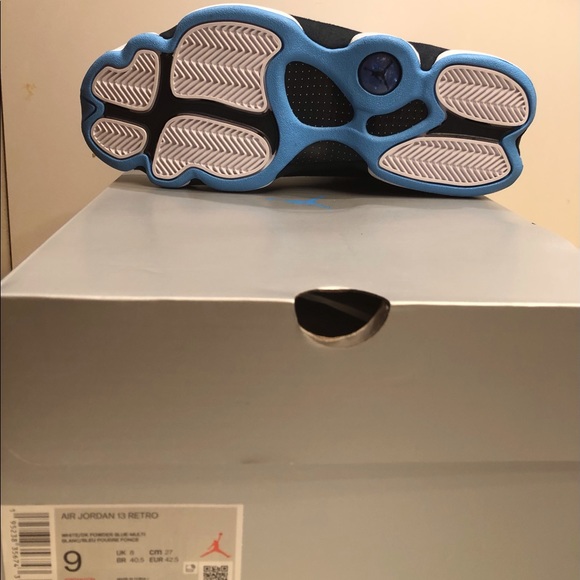 New in box Authentic Air Jordan 13 Obsidian Size 9 - Picture 4 of 4